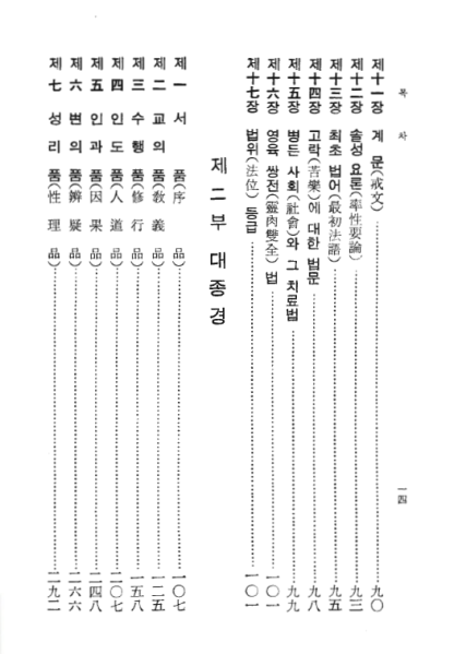 파일:교전 초판본-목차4.png